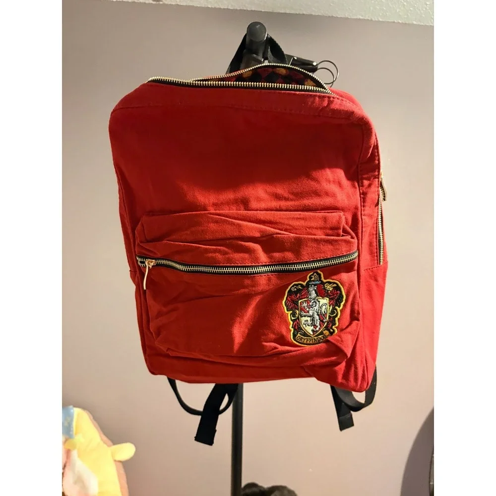 Back To School Backpack - Gryffindor!  Maroon, with Patch 14x 14x4